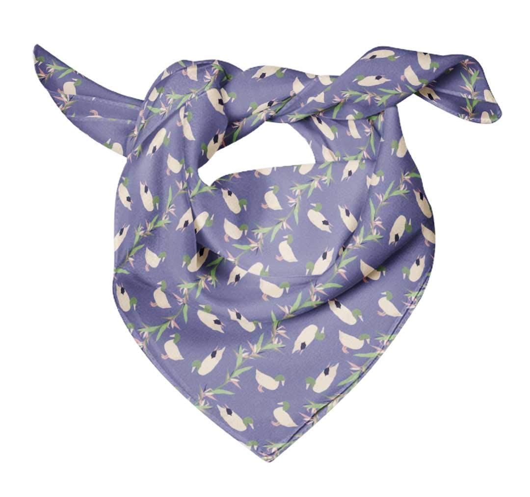 Bimba Printed Pure Silk Scarf for Women - Elegant Hair Wrap, Neck Scarf & Head Bandana - Perfect for Office, Travel and Special Occasions