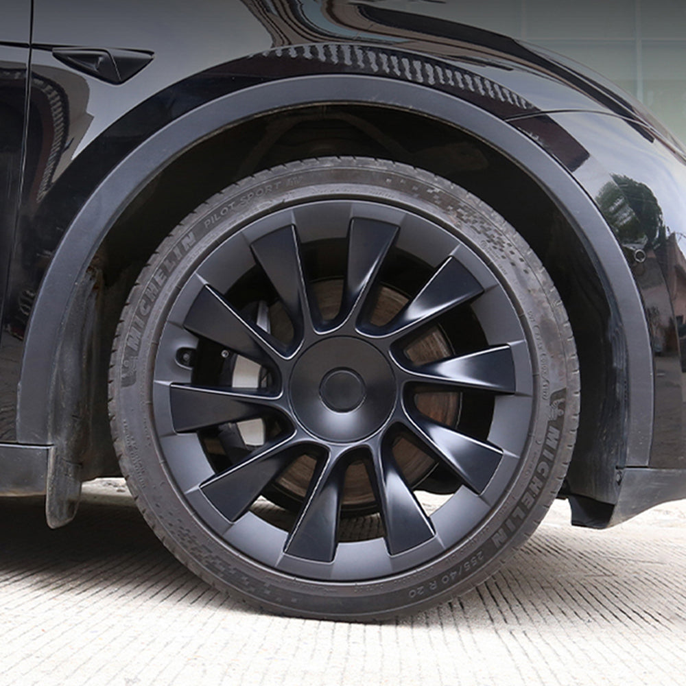 Tesla Model Y 20 Inch RimCase Wheel Protector Kit - Premium Alloy Wheel Protectors for Tesla Model Y (2020-2023) - Prevent Curb Rash & Scratches - Perfect for Urban Driving, Parking & Road Trips