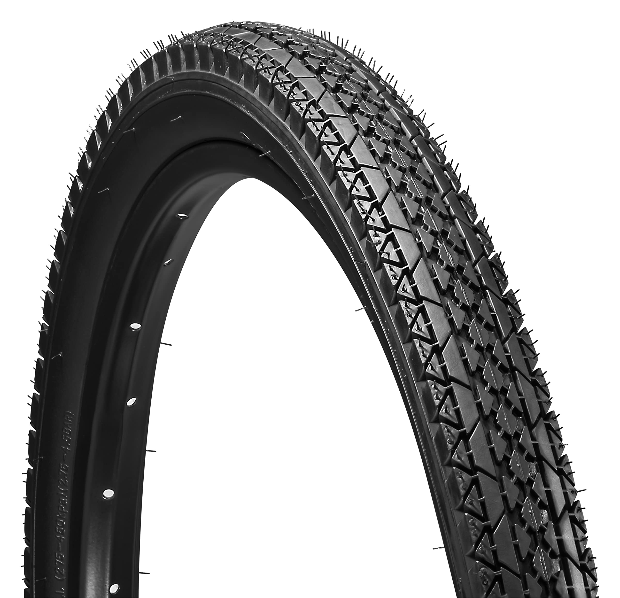 Schwinn 26 x 1.95-Inch Mountain Bike Replacement Tire - Black with Carbon Steel Bead | Durable Off-Road & Trail Cycling Accessories