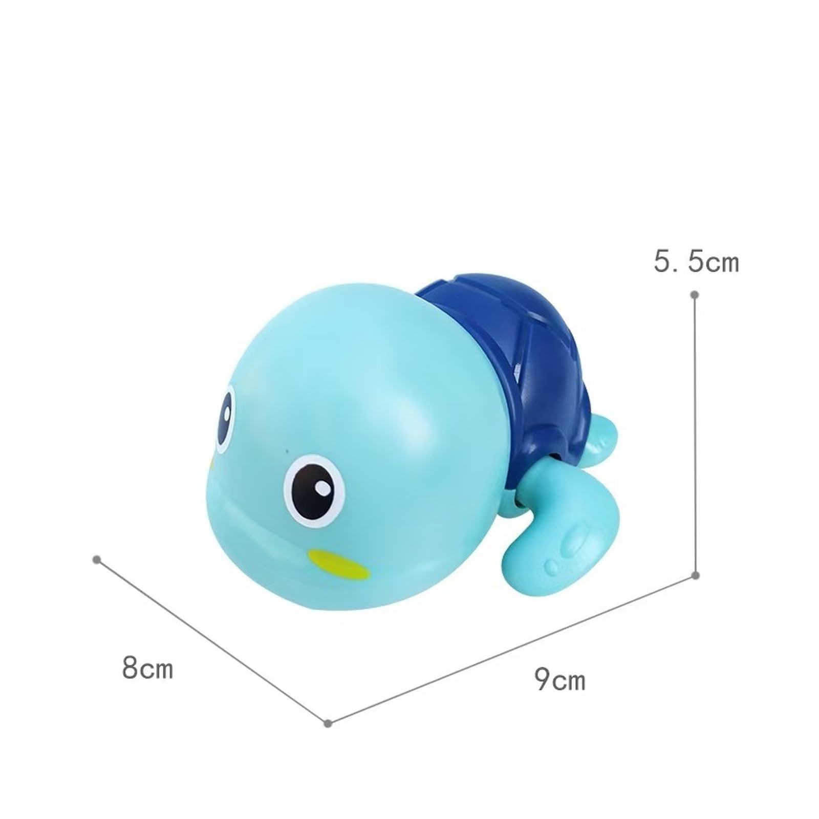 3Pcs Turtle Water Toys for Kids - Fun Shower & Bath Toys for Toddlers 3-5 Years Old, Cute Cartoon Swimming Turtle & Elephant Bathtub Toys - Perfect for Bath Time Play, Pool Parties & Sensory Water Play