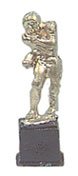 Mini Football Trophy - Dollhouse Miniature for DIY Crafts & Gifts