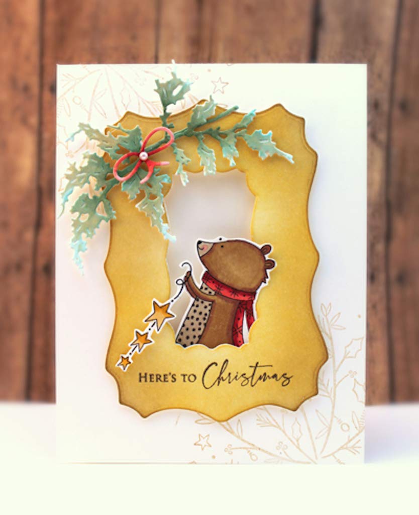 Penny Black 30-741 Christmas Clear Stamp Set for Holiday Cards