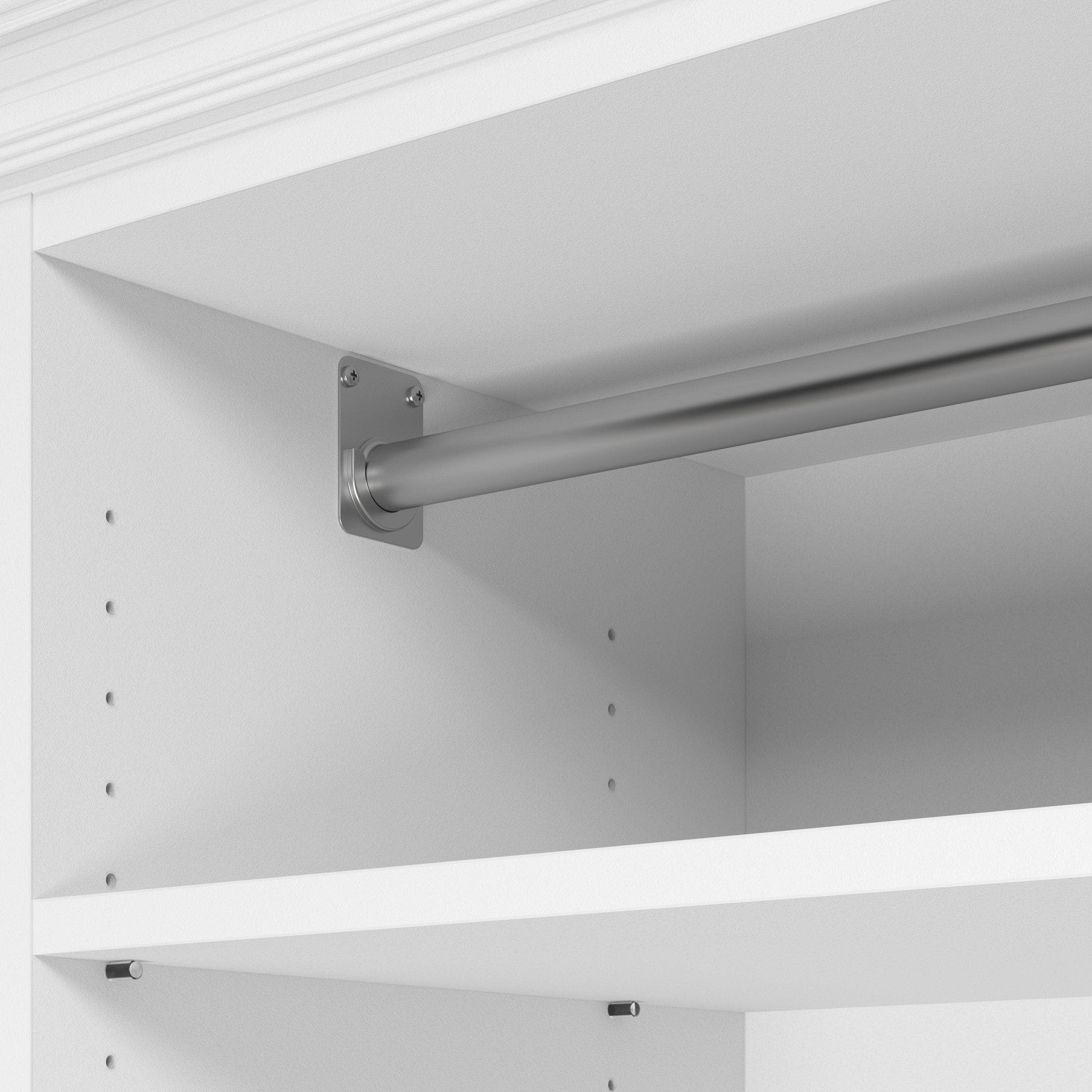 86W Closet Organizer with Drawers - Space Saving Storage Solution for Bedroom, Closet & Office (2 Color Options)