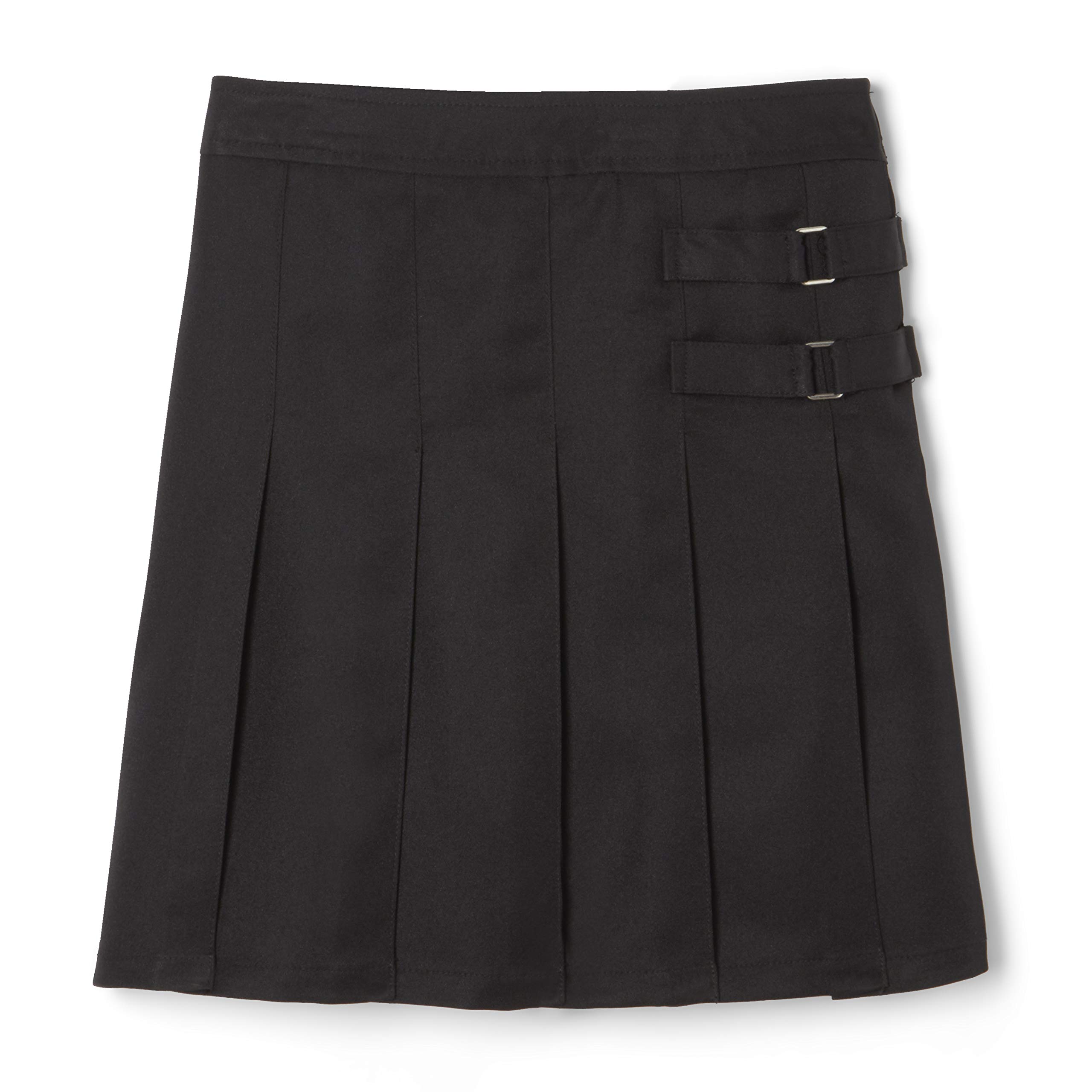 French Toast Girls' Adjustable Waist Pleated-Front Scooter Skirt - Perfect for School Uniforms, Playdates & Casual Outfits
