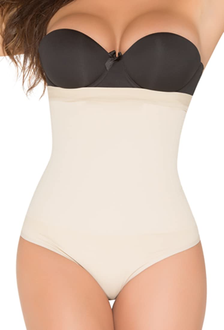 Best Shapewear for Women - High Waisted Thong Fajas for Weight Loss & Body Shaping | Tummy Control & Slimming Underwear | Perfect for Everyday Wear, Special Occasions & Postpartum Recovery