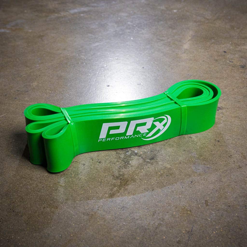 PRx Performance Mobility Band Bundle - Resistance Bands for Assisted Pull-Ups, Powerlifting & Strength Training - Red, Black, Purple, Green Exercise Bands for Speed & Agility Workouts - Perfect for Home Gym, CrossFit & Athletic Training