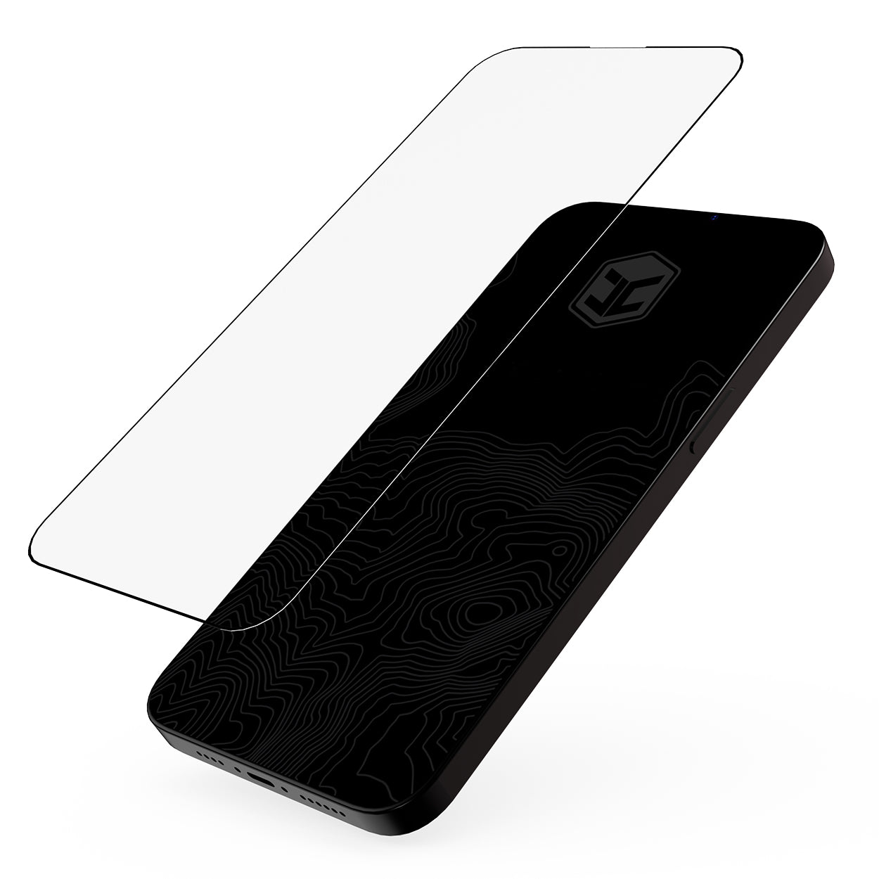 SHLD Tempered Glass Screen Protector for iPhone - HD Clear, Anti-Scratch, Bubble-Free - Perfect for Work, Travel & Everyday Use