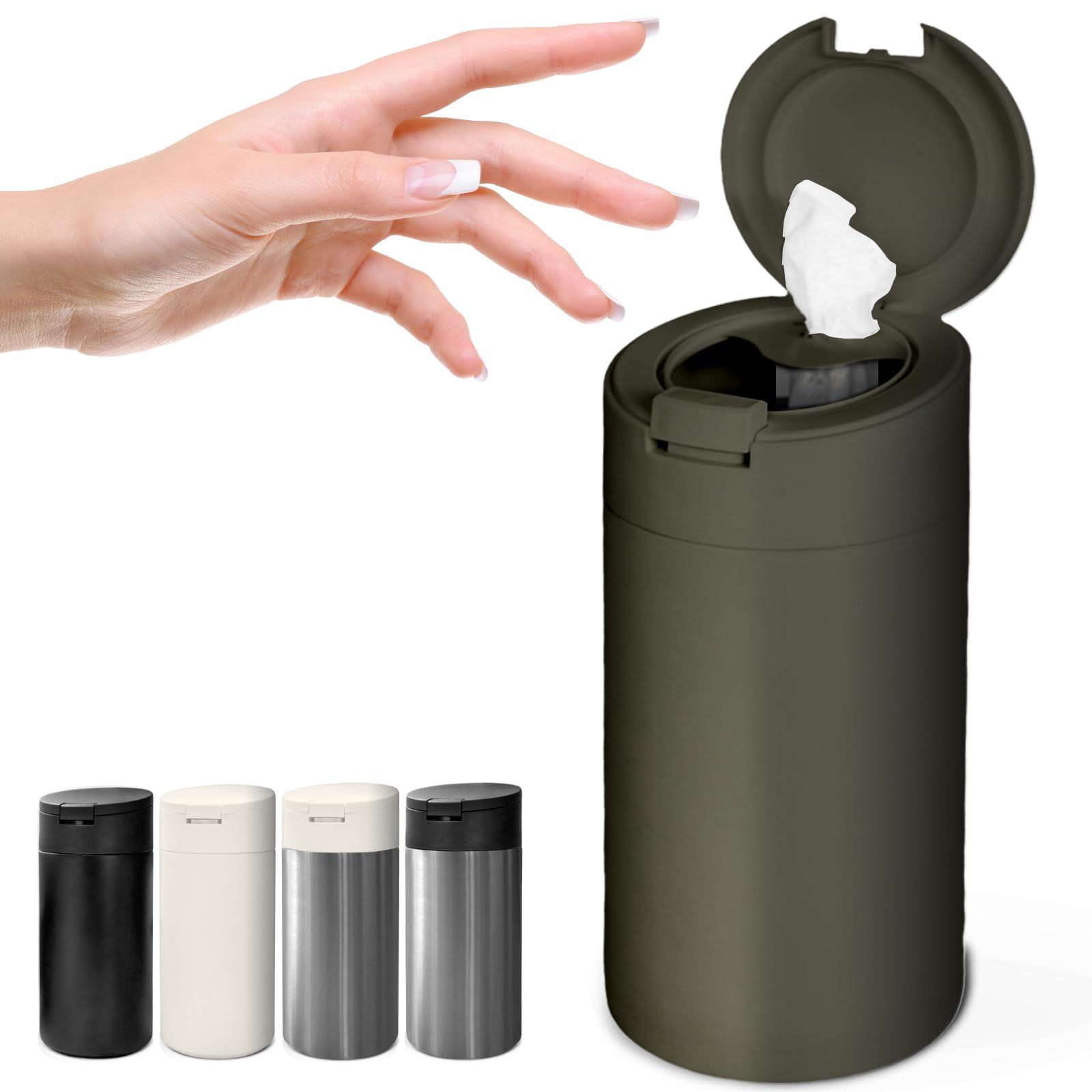 Extra Large Refillable Disinfecting Wet Wipes Dispenser (Green) | Fits Clorox, Lysol, Bleach & Sanitizing Wipes | Durable Reusable Wipes Holder for Kitchen, Bathroom, Office & Car | Gosnold Home & Garden | Perfect for Cleaning, Disinfecting & Organizing Surfaces