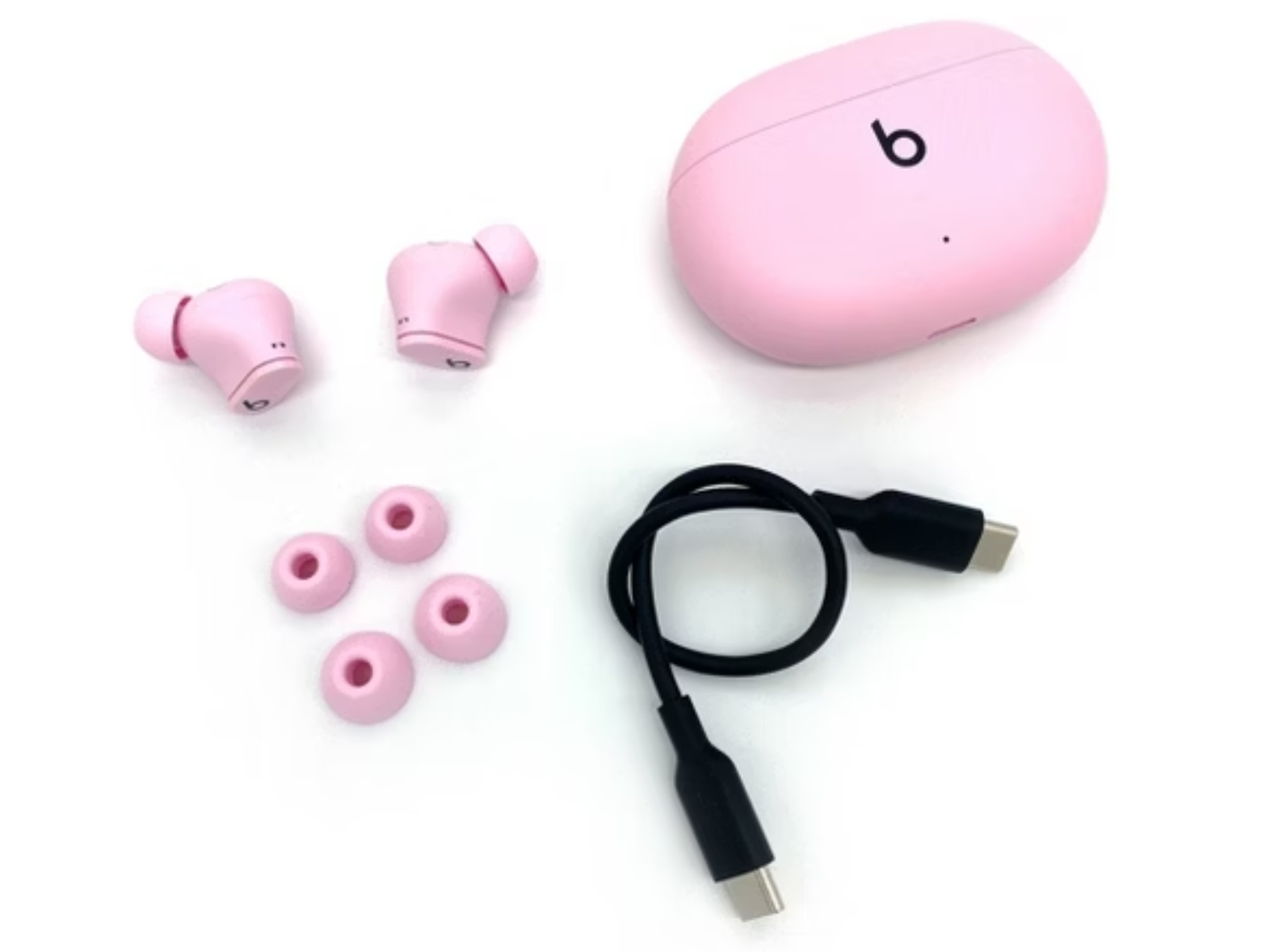Beats Studio Buds Wireless Noise Cancelling Earbuds - Pink | Sweatproof Bluetooth Earbuds for Workouts, Travel & Daily Use
