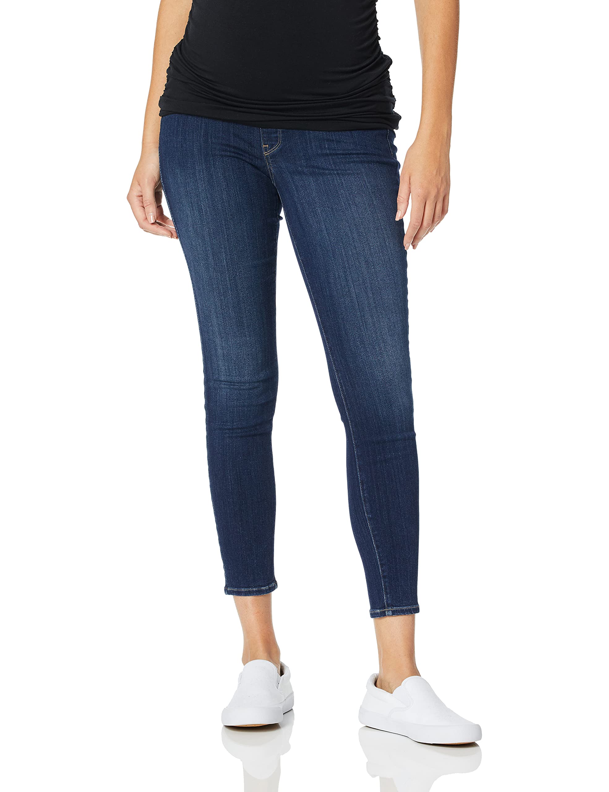 NYDJ Women's Skinny Maternity Ankle Jeans - Stretch Denim Pants for Pregnancy Comfort | Perfect for Work, Casual Outings & Everyday Wear