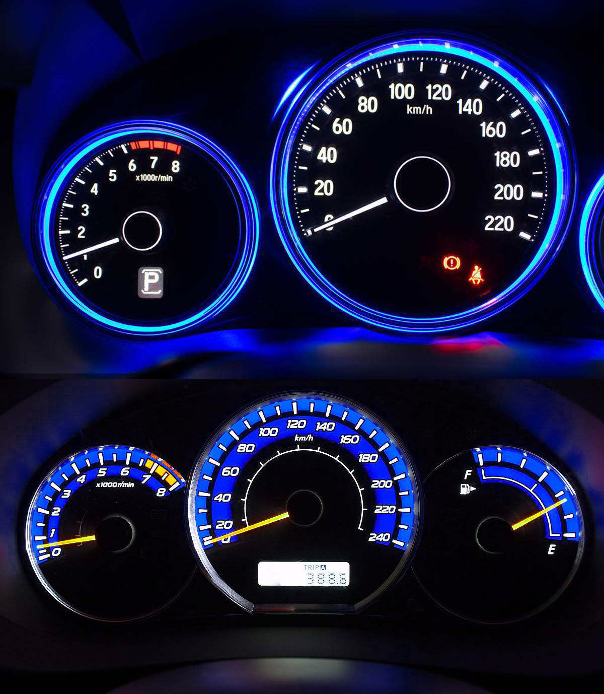 10pcs T3 Neo Wedge LED Bulbs - Super Bright Blue Instrument Panel & Interior Lights for Cars, Trucks, Motorcycles - Perfect for Dashboard, Gauge Cluster, Dome & Map Lights