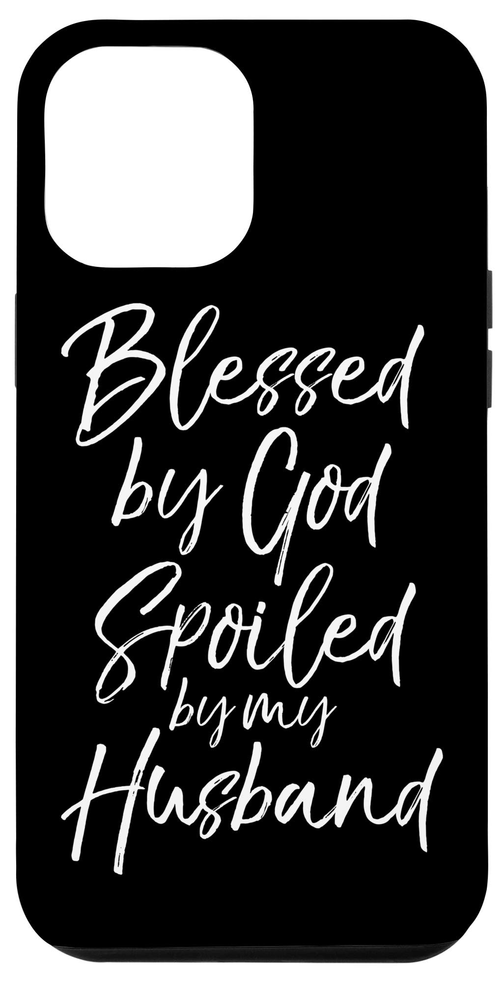 iPhone 12 Pro Max Christian Wife Gift - God Blessed Phone Case for Women | Perfect Christian Wife Appreciation Present from Husband | Ideal for Church, Bible Study & Daily Use