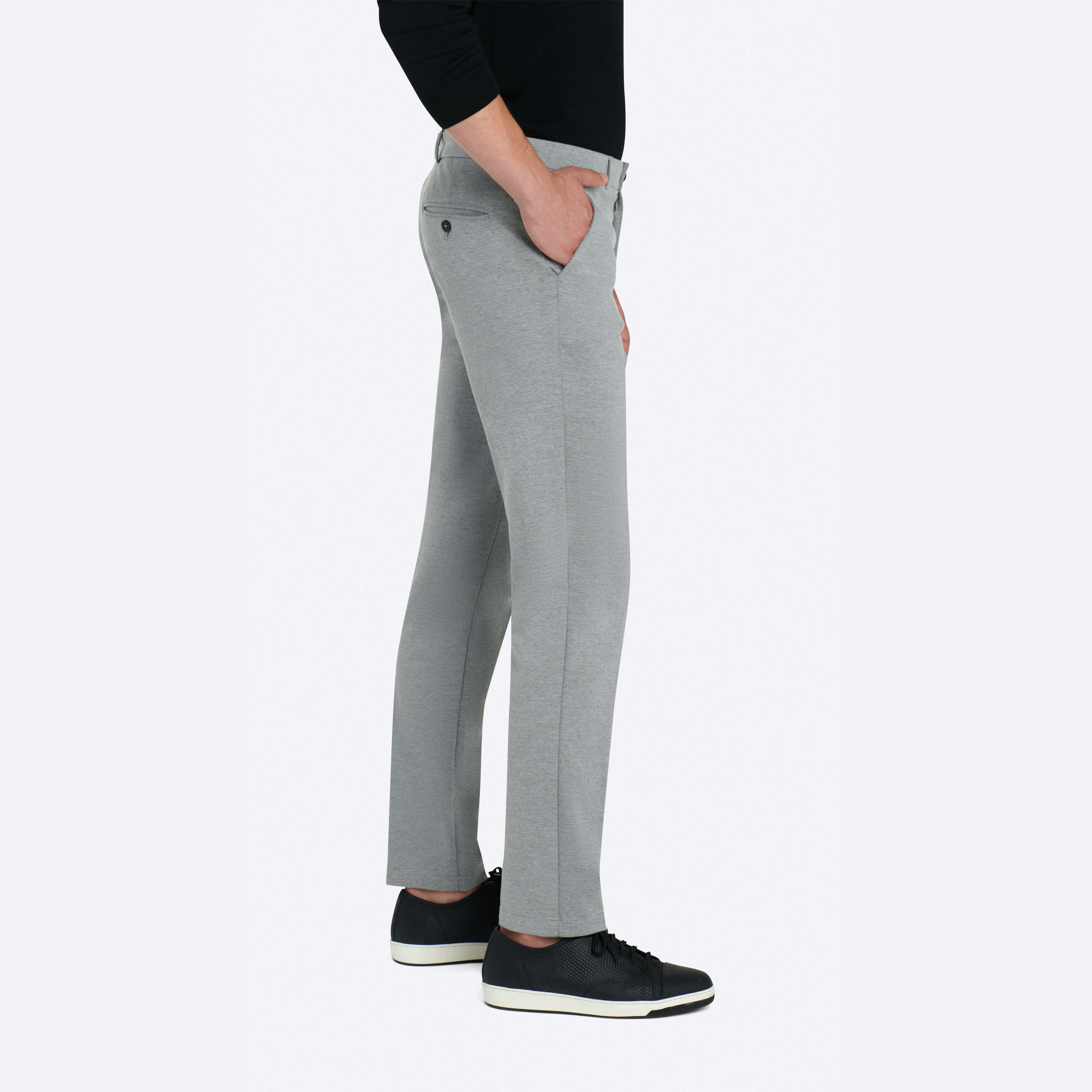 Men's Flat Front Casual Pants - Comfortable Slim Fit Chinos for Work & Everyday Wear | Perfect for Office, Travel & Outdoor Activities