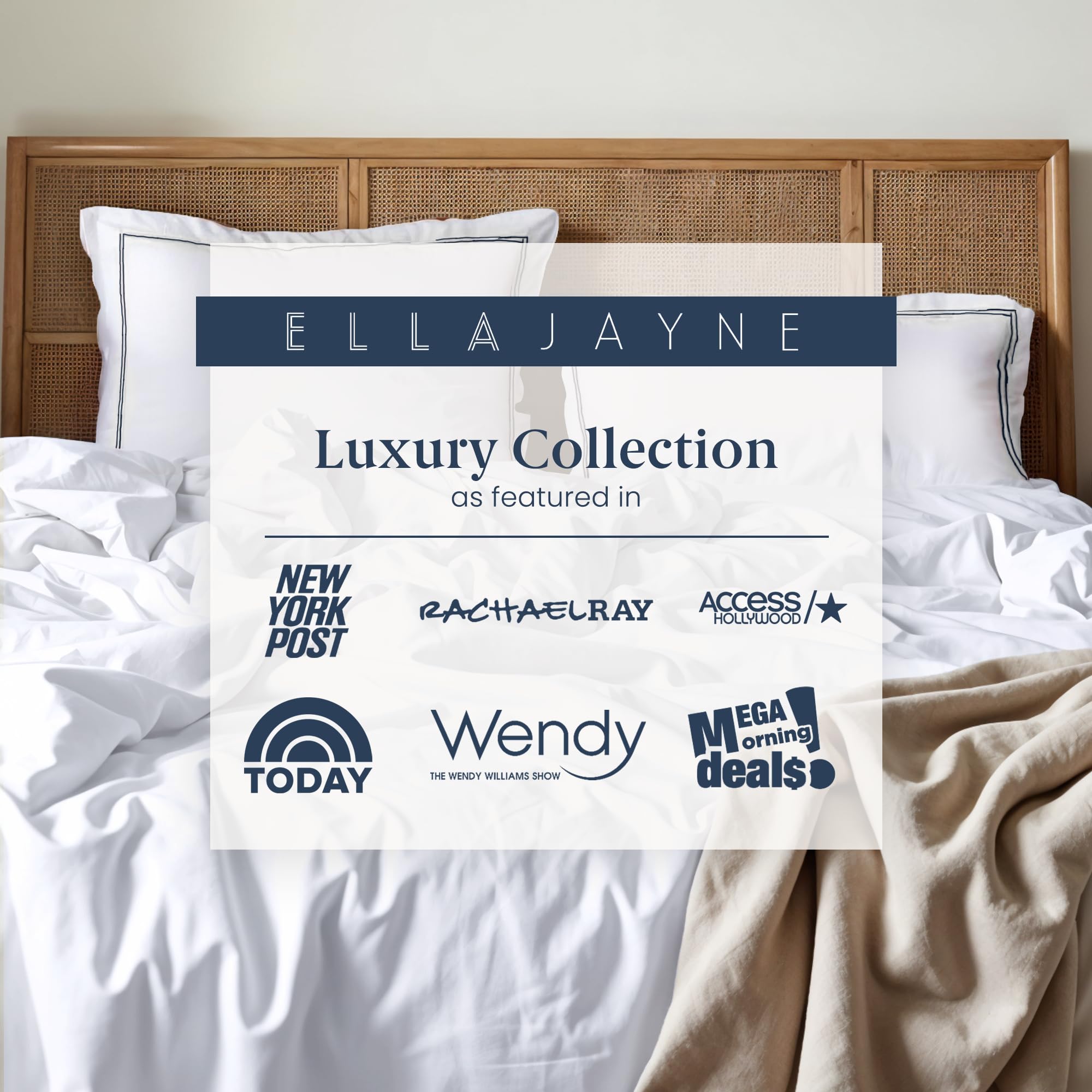 Luxury 100% Cotton Duvet Cover Set (3pc) - King/Queen/Cal King Size - Breathable & Lightweight - White & Black Options for Bedroom Decor & Hotel Style Comfort