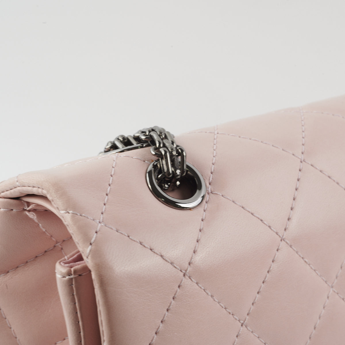 Authentic Chanel 2.55 Reissue 227 Lambskin Leather Handbag in Pink - Luxury Crossbody Bag for Women, Perfect for Date Night & Special Occasions
