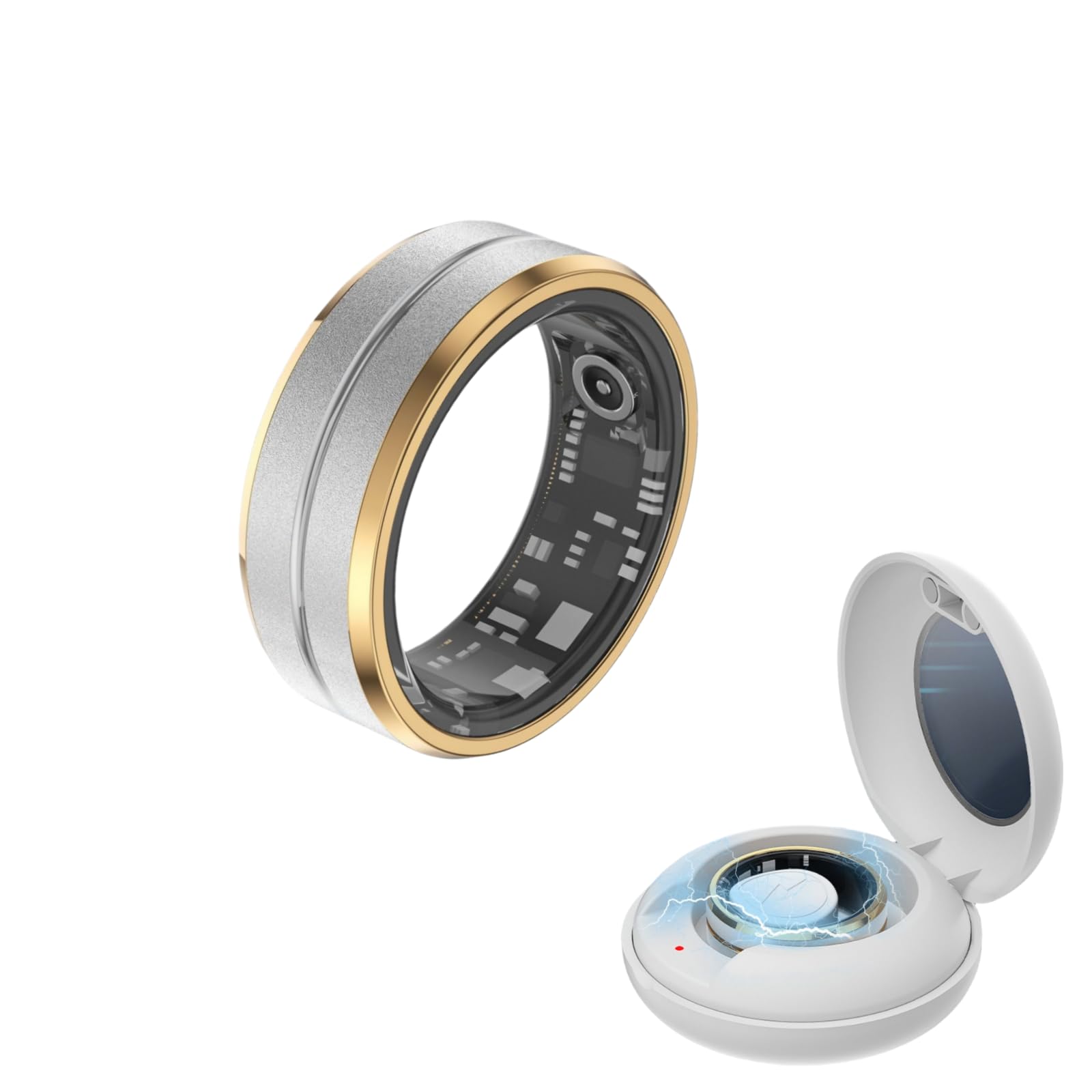 Smart Fitness Tracker Ring - Heart Rate & Sleep Monitor for Men & Women | Gym & Outdoor Activities