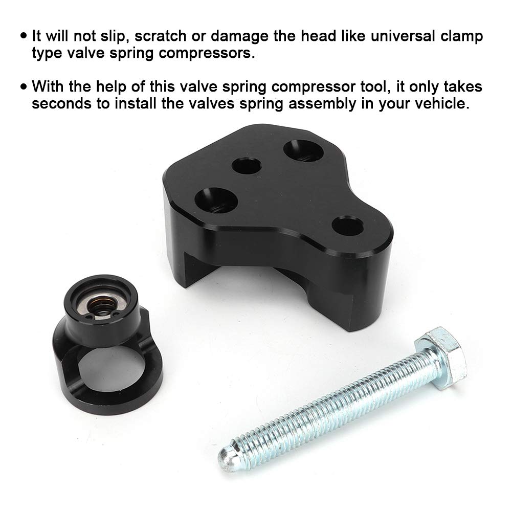 Bnineteenteam Aluminum Valve Spring Compressor Tool Kit - Car Repair Tool for Subaru 2004-2011 Models (Black) | Perfect for DIY Engine Maintenance & Valve Spring Replacement