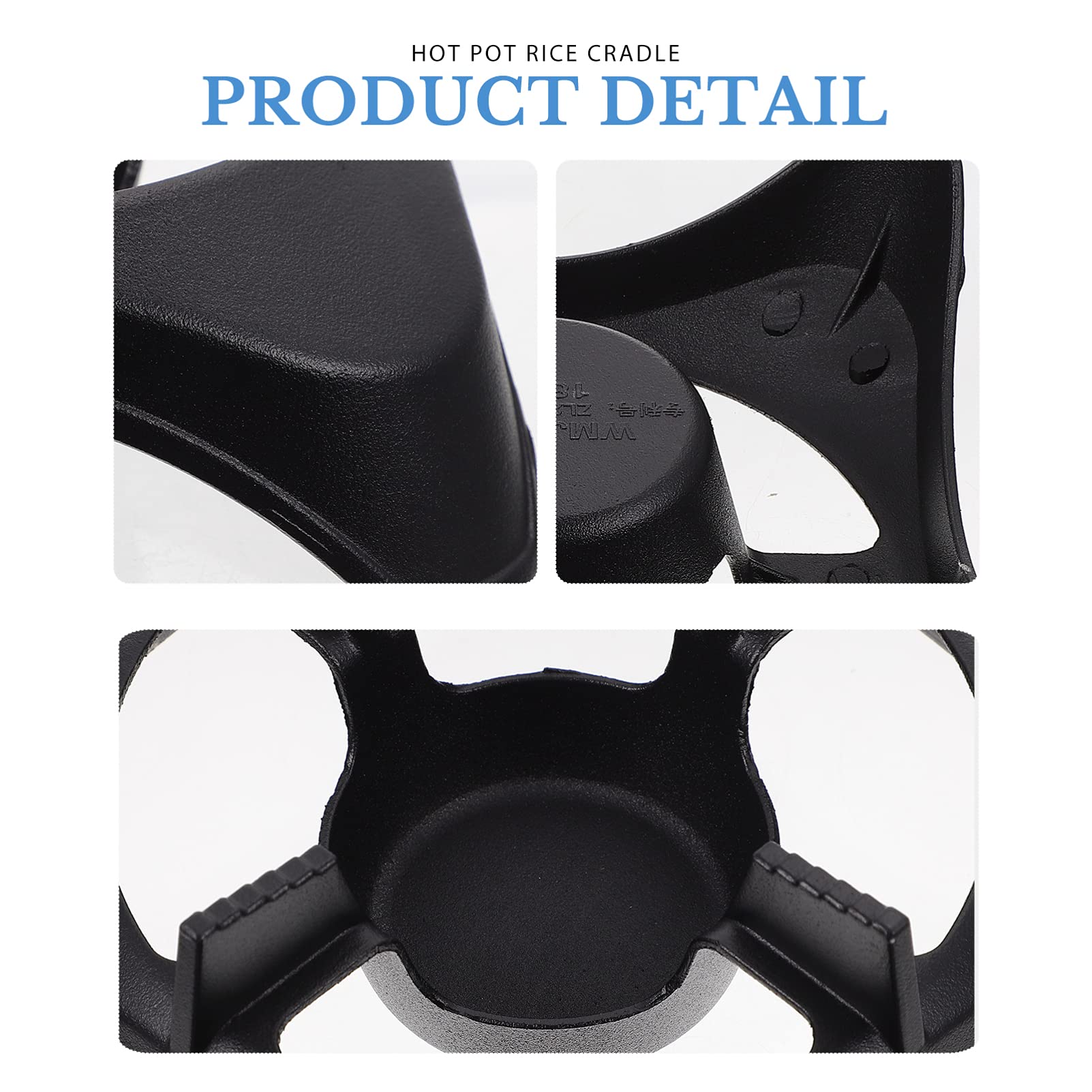 1pc Universal Alloy Hot Pot Cradle - Durable Gas Hob Pot Seat for Rice, Dry Pot & Party Use | Perfect for Hotels, Restaurants & Home Cooking