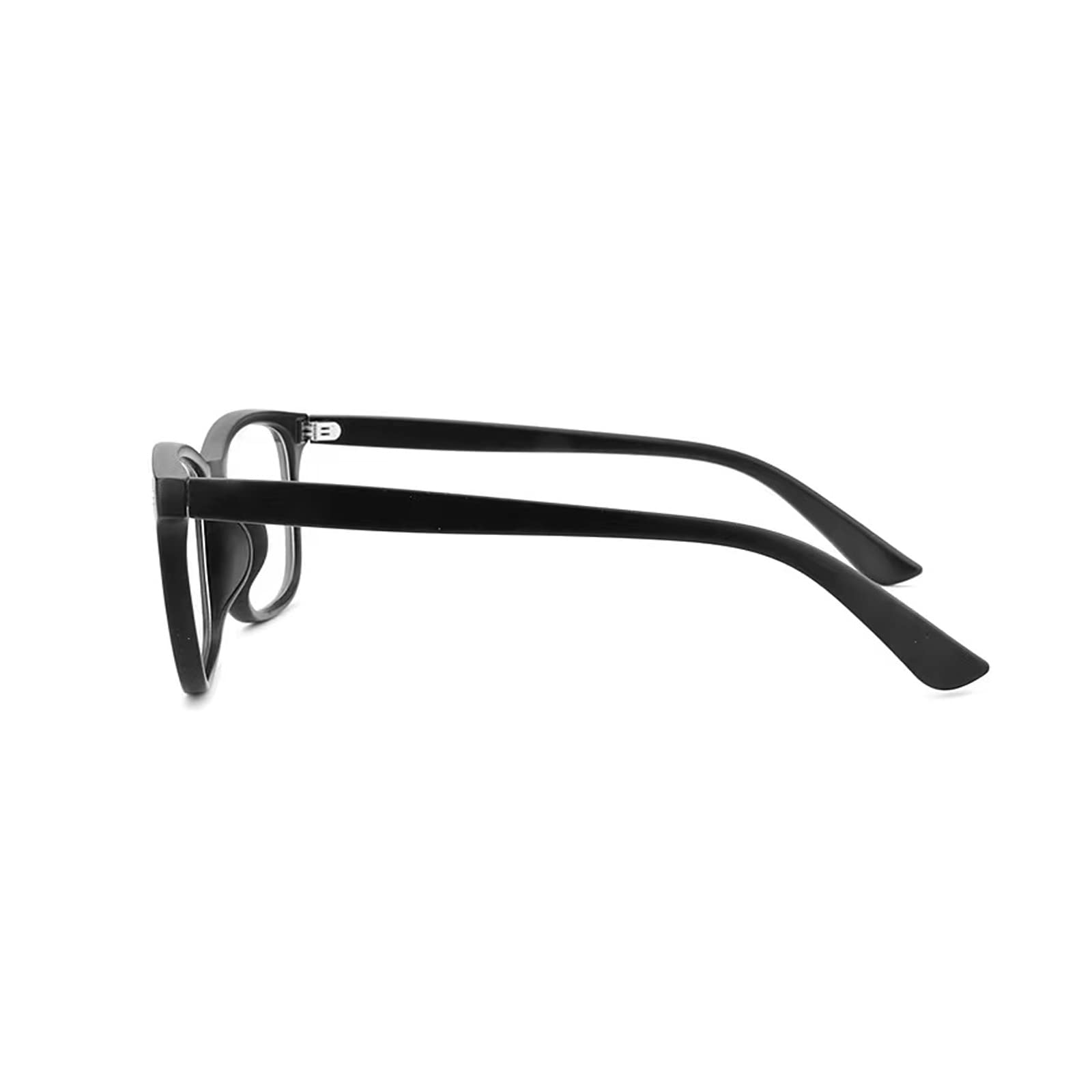 JCERKI Myopia Glasses for Nearsightedness - Black Frame Unisex Prescription Eyewear for Reading & Computer Use | Comfortable & Stylish Vision Correction