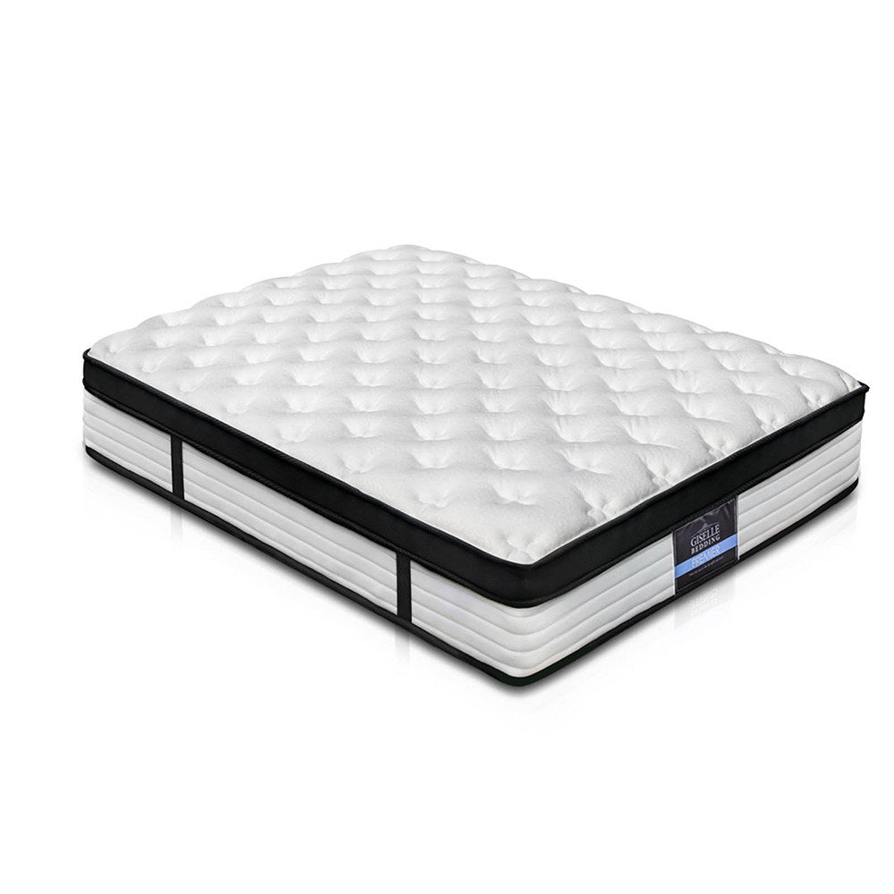 Devon Euro Top Pocket Spring Mattress - 31cm Thick King Size Bed Mattress for Ultimate Comfort & Support | Perfect for Master Bedrooms, Guest Rooms & Luxury Hotels