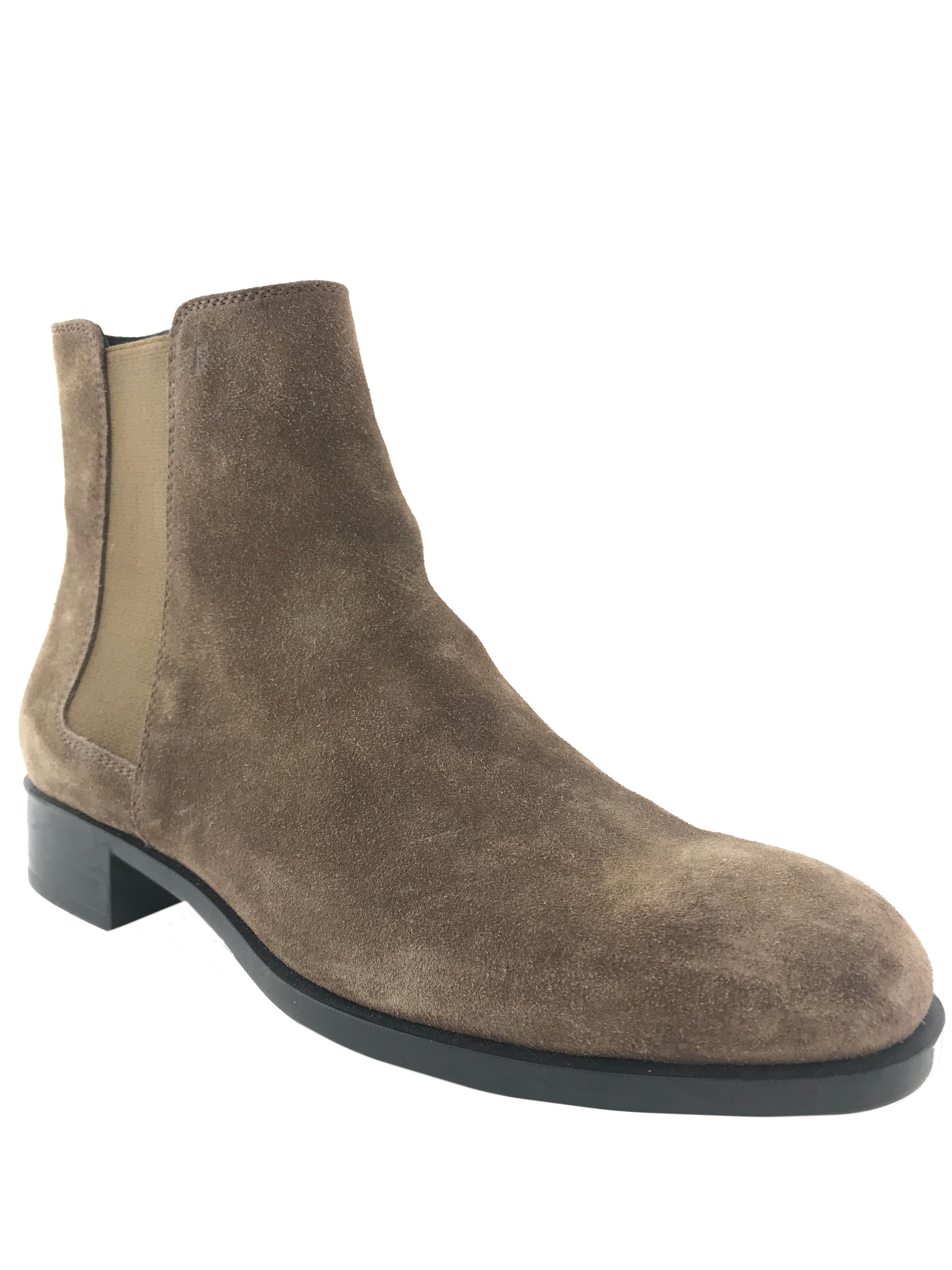 Tod's Suede Ankle Boots Women Size 7.5 - Comfortable & Stylish Casual Booties for Fall & Winter Outfits