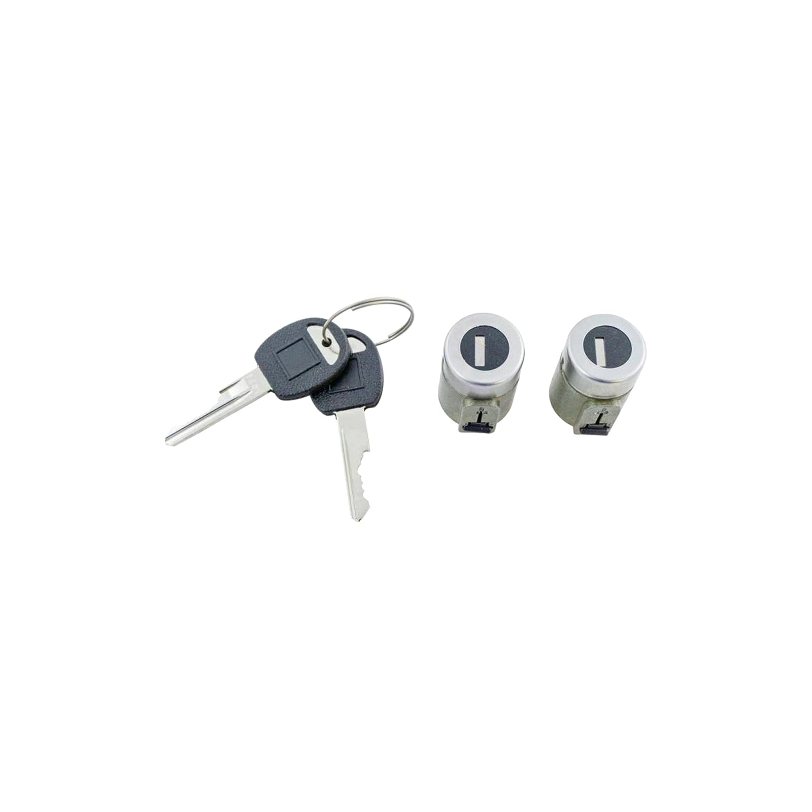 ZR Front Door Lock Cylinder Kit Pair Set with Keys - Compatible with BDA69222 | Secure Replacement for Home & Office Entry Doors
