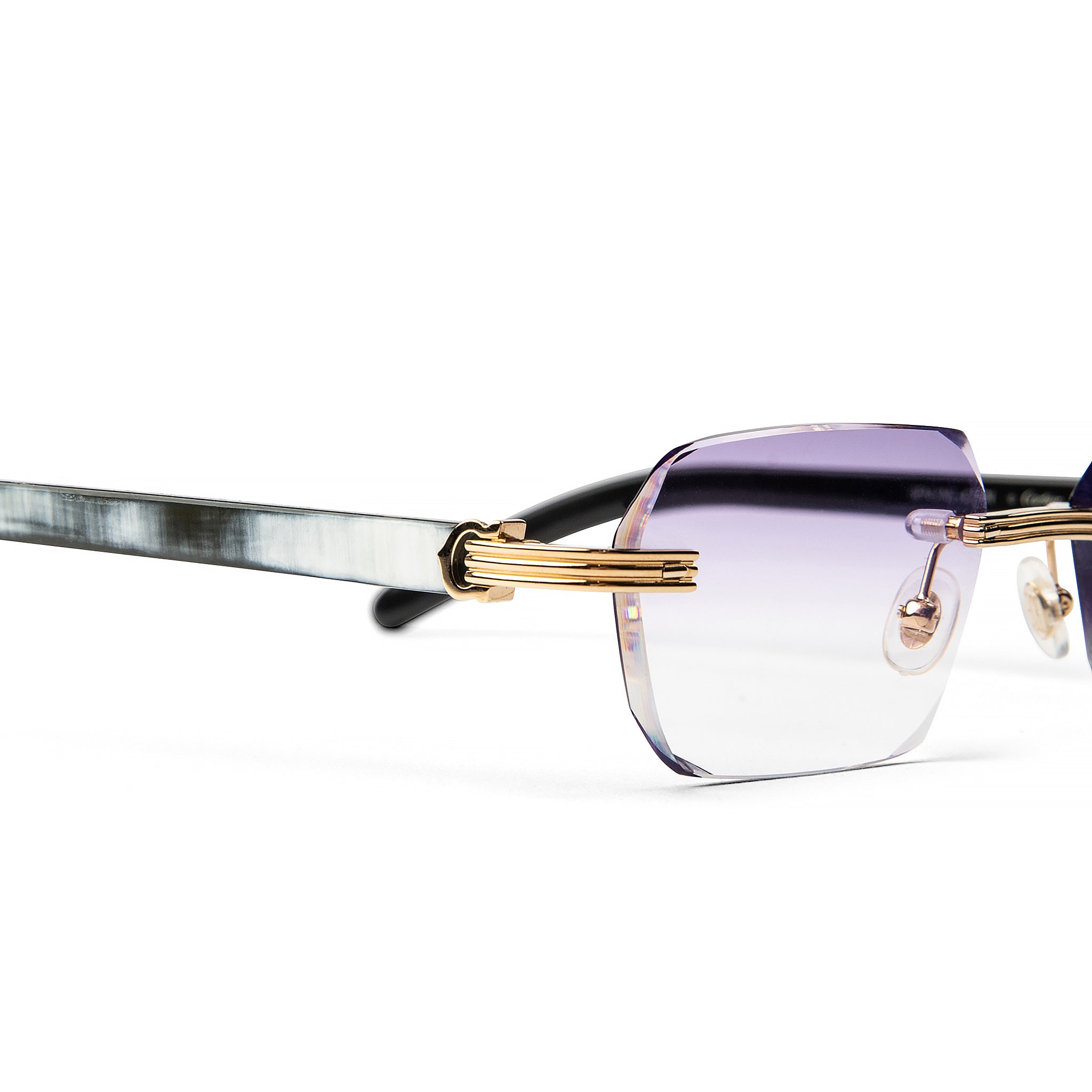 Cartier CT0286O 003 Premiere De Cartier Rimless Sunglasses for Women - Luxury Designer Eyewear for Fashion & Outdoor Activities
