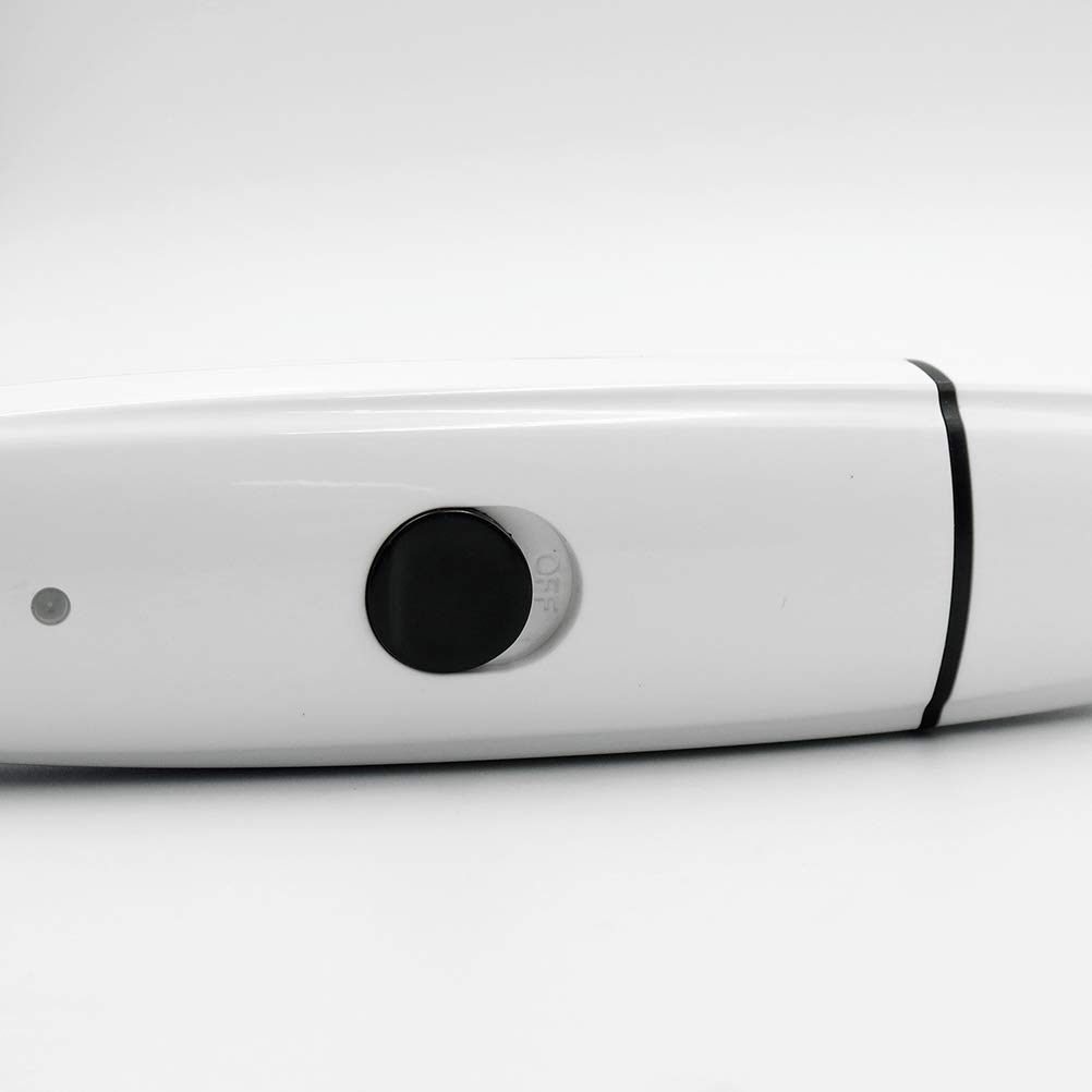 TEHAUX Electric Nail Trimmer & Grinder - 1PC White Cordless Nail Clipper for Manicure, Pedicure & Pet Grooming - Perfect for Home, Salon & Travel Use