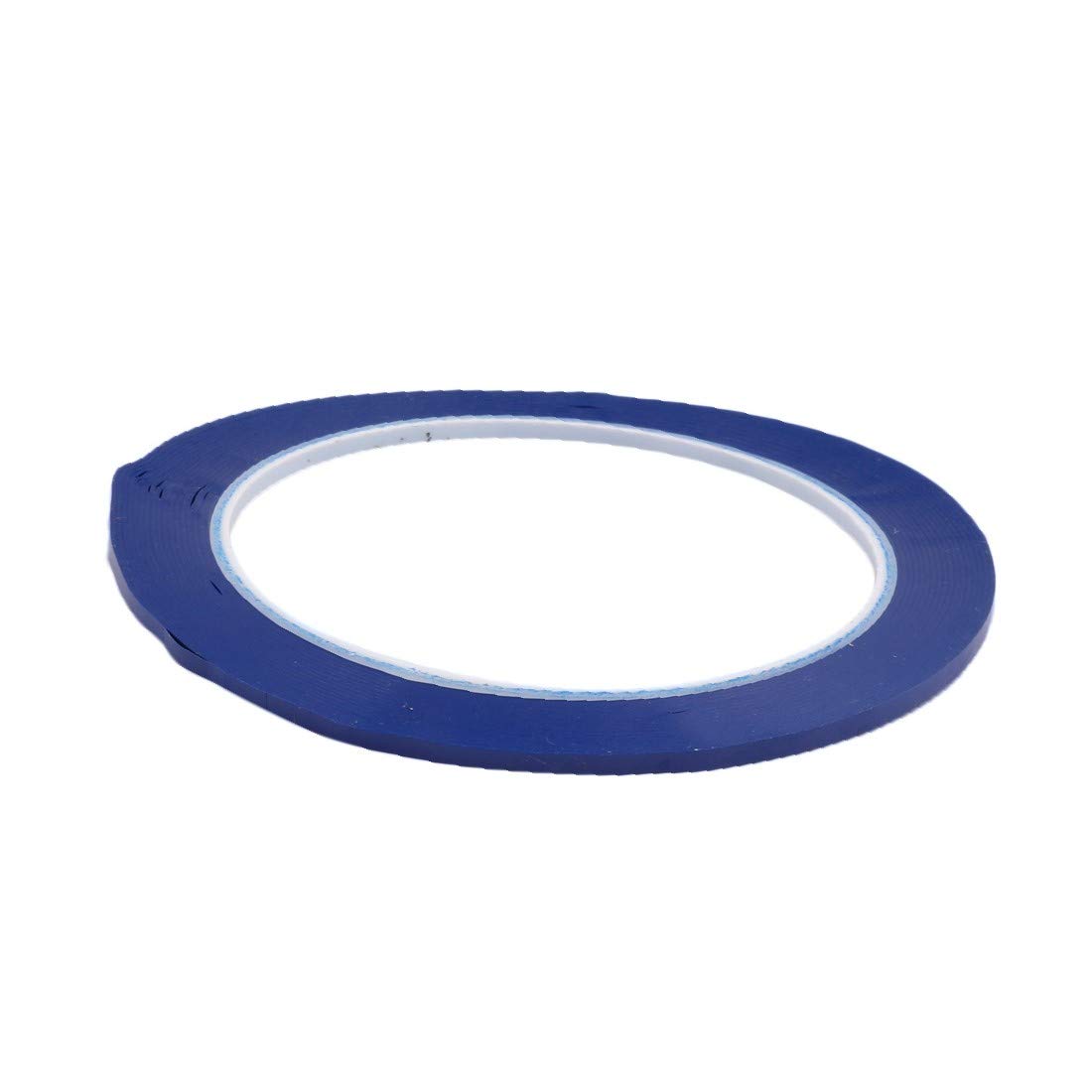 New Lon0167 4mm Width 66m Length Waterproof Blue Single Sided Adhesive Marking Tape - Durable & Reliable for Office, Home, and Industrial Organization