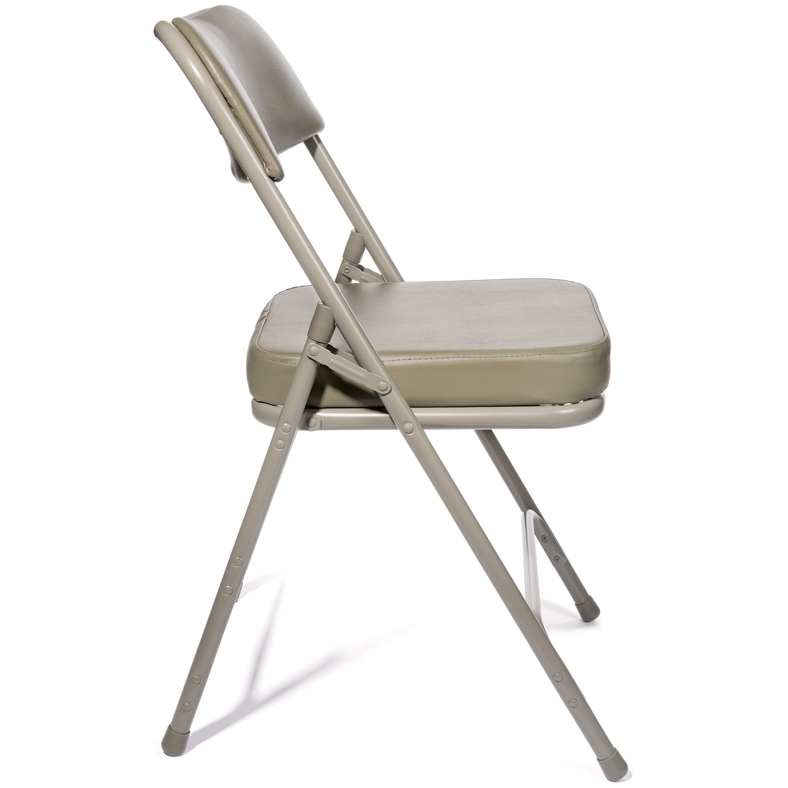 Heavy Duty Vinyl Upholstered Folding Chairs (2 Pack) - 2