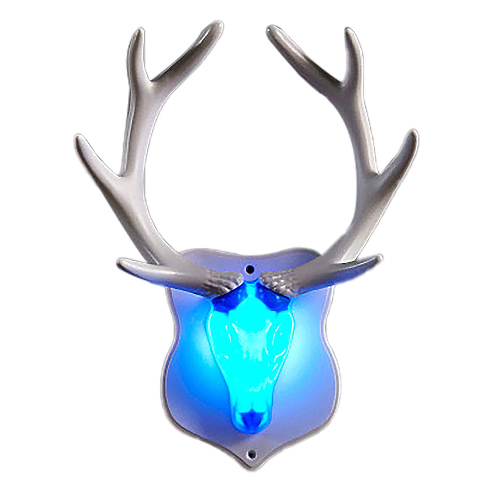 Antler-Shaped LED Bedside Lamp - Creative TV Background Wall Light for Living Room & Bedroom - Energy Efficient Night Light for Cozy Ambience & Relaxing Atmosphere