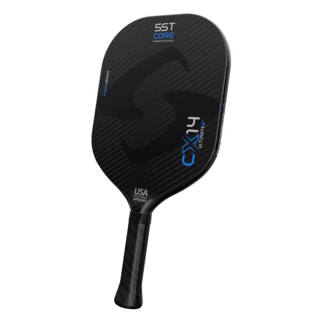 **Gearbox CX14H Ultimate Power Pickleball Paddle - Lightweight 8.5 oz, High-Performance Carbon Fiber Face, Comfort Grip (Blue) - Perfect for Tournaments, Training & Recreational Play**