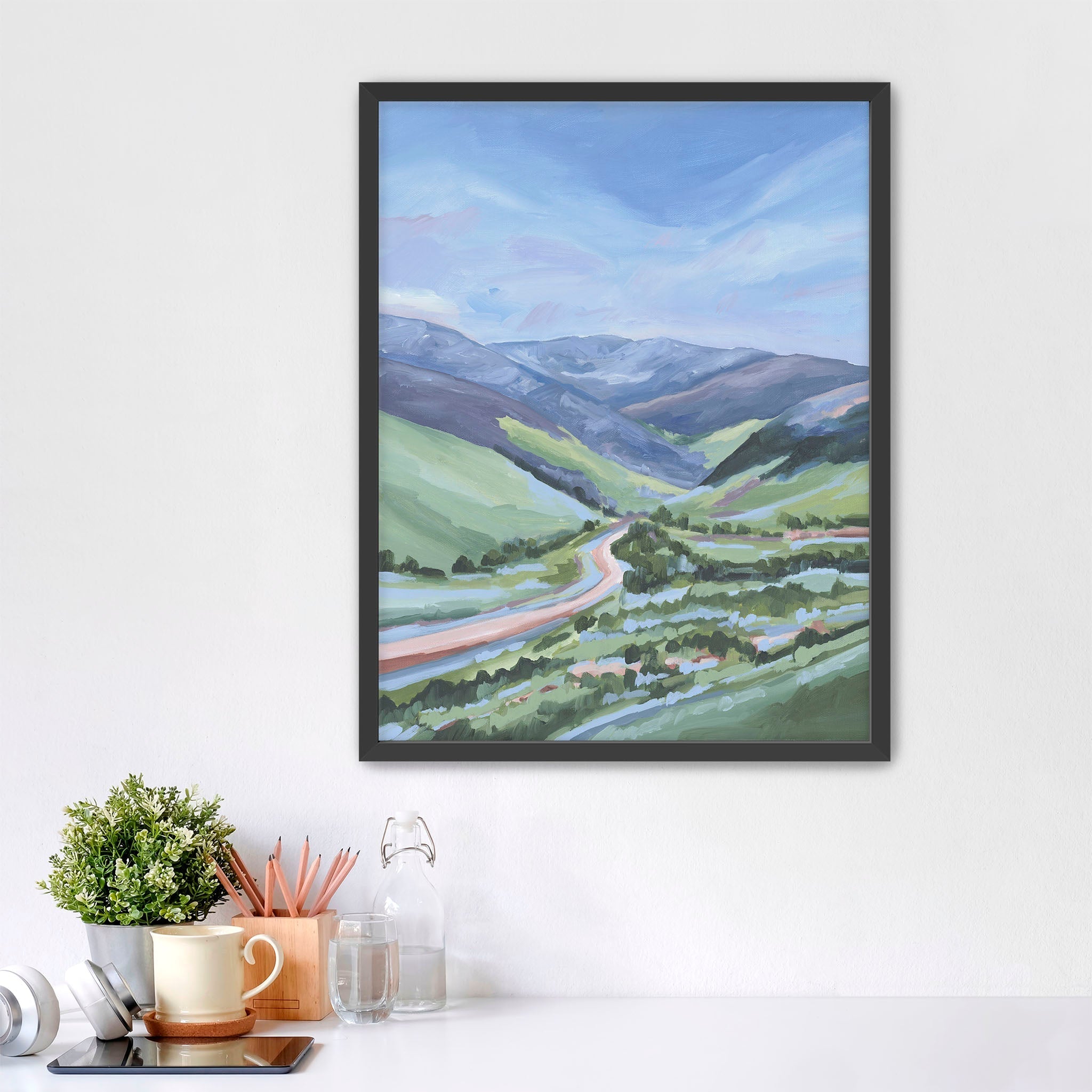 Vail Valley Art Print - Stunning Landscape Wall Decor for Home & Office - Perfect for Living Room, Bedroom & Office Decor