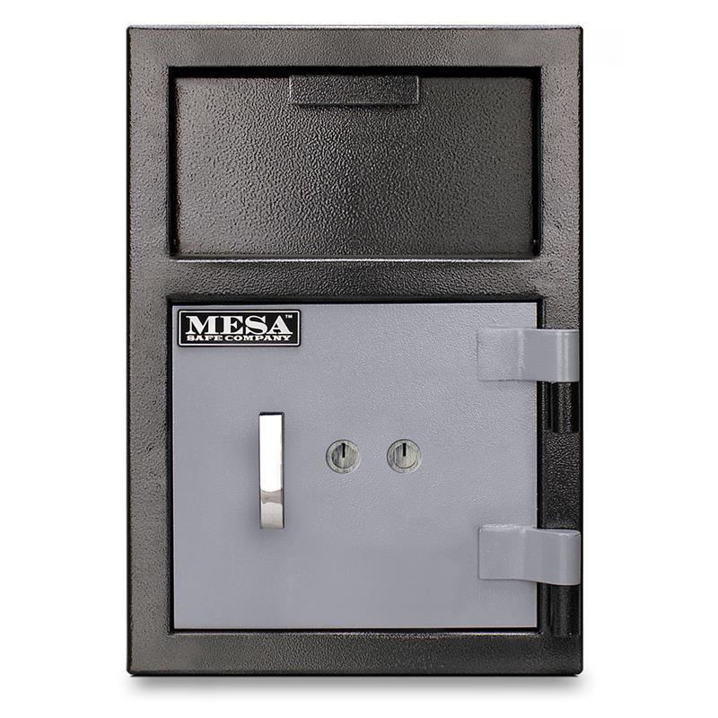 Mesa MFL2014K Depository Safe with Key Lock - Secure Cash, Documents & Valuables for Home, Office or Retail Use
