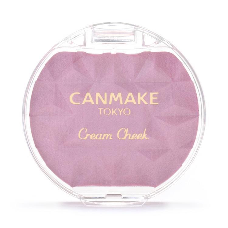 Canmake Tokyo Cream Cheek Color - Japanese Cream Blush for Natural Flush | Perfect for Everyday Makeup & On-The-Go Touch Ups