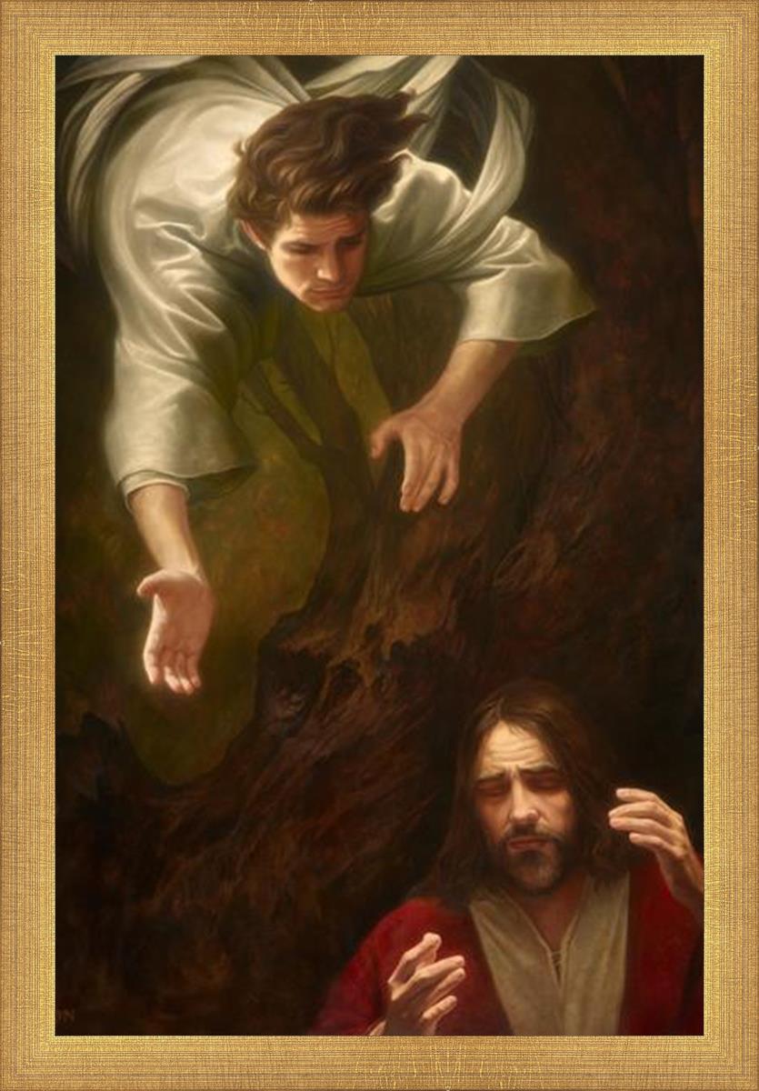Gethsemane by Howard Lyon - Premium Religious Art Print for Home & Church Decor - Perfect for Worship Spaces, Prayer Rooms & Sacred Wall Art