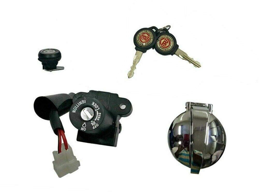Royal Enfield GT Continental 535cc Universal Key Set - Replacement Motorcycle Keys for GT 535 - Perfect for Spare Keys, Lost Key Replacement & Bike Security (Ideal for Road Trips, Daily Commuting & Motorcycle Enthusiasts)