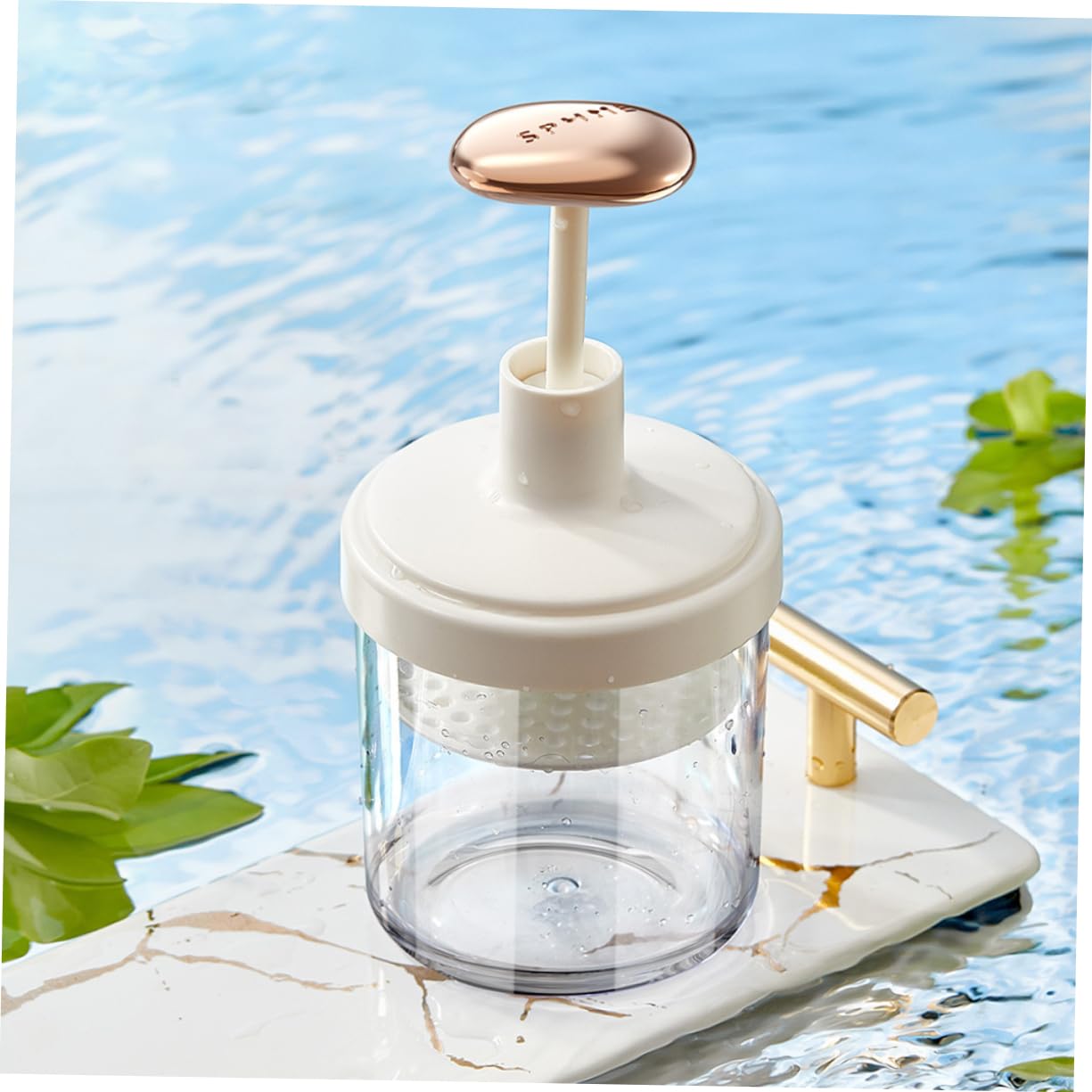 Amosfun Facial Bubble Tool - Electric Soap Frother for Face Wash, Foam Maker for Deep Cleansing | Perfect for Skincare Routine, Travel & Spa Use