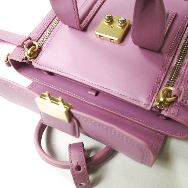 3.1 Phillip Lim Pashli Mini Satchel Leather Crossbody Bag - Stylish & Durable for Work, Travel & Everyday Use