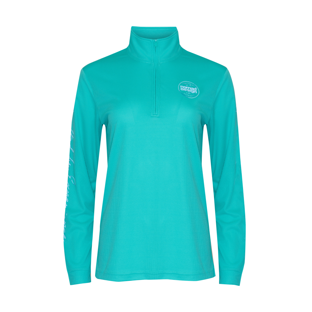 Women's Collared Fishing Jersey - Classic Squid Print Quick-Dry Performance Shirt for Outdoor Fishing, Hiking & Summer Activities