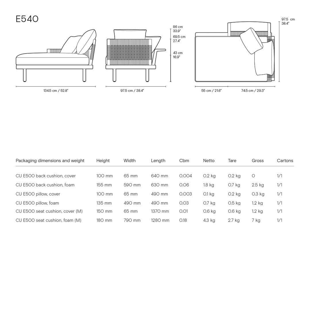 Outdoor Sofa Set with Cushions - 3-Piece Patio Furniture for Garden, Backyard, and Poolside Relaxation