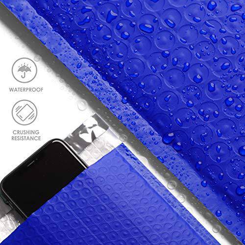 6x10 Bubble Mailer Padded Envelopes - Royal Blue Shipping Envelopes for Ecommerce, Small Business & Online Sellers - Perfect for Shipping Jewelry, Crafts, Books & Fragile Items