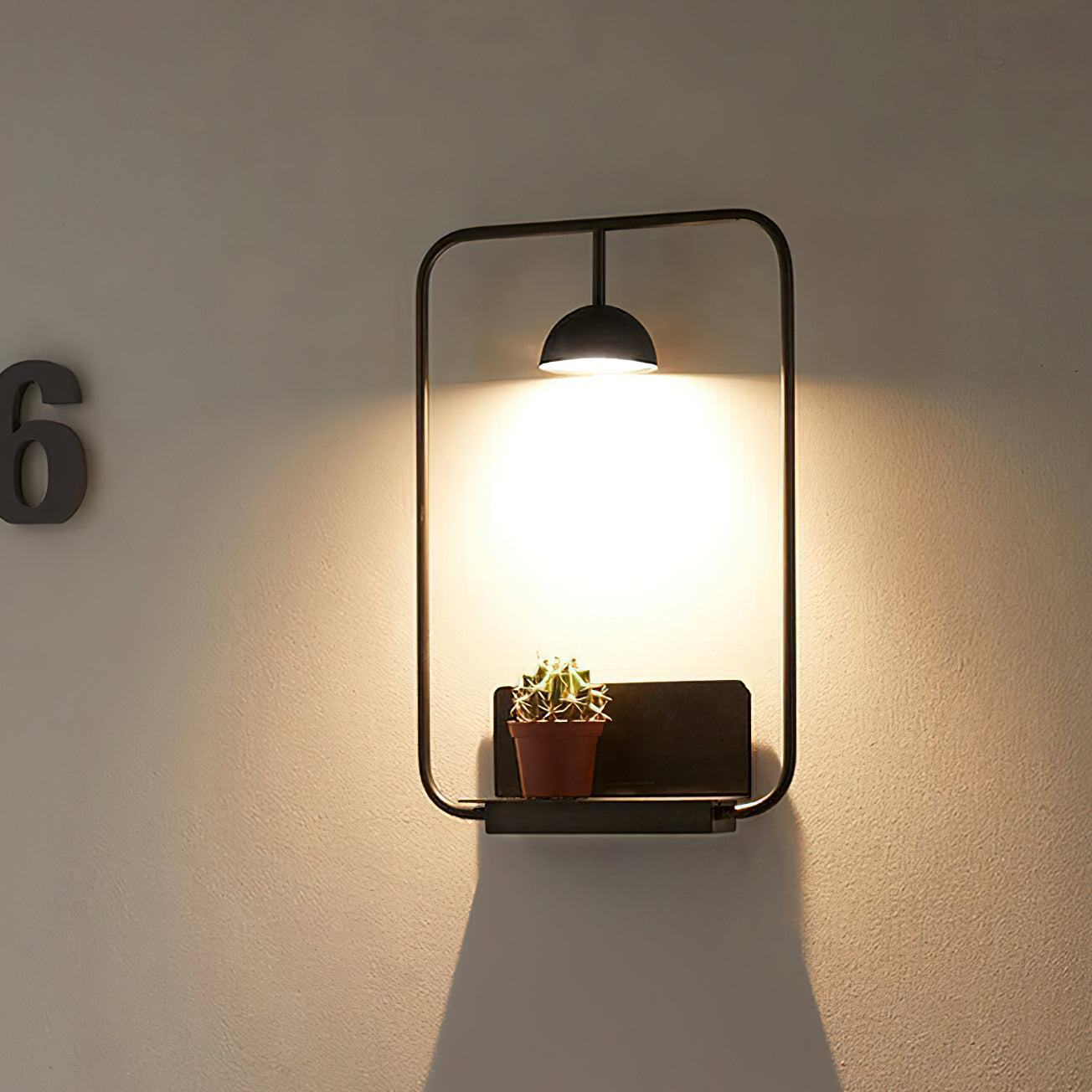 Cupolina Modern LED Wall Sconce Light Fixture - Dimmable Indoor/Outdoor Wall Lamp for Bedroom, Living Room, Hallway & Patio Lighting