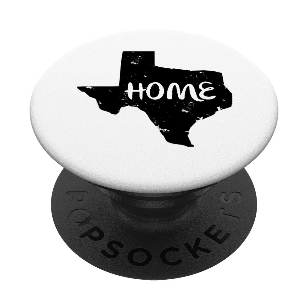 Texas is Home Vintage PopSockets Swappable PopGrip - Phone Grip Stand for iPhone & Samsung - Perfect for Travel, Work & Daily Use