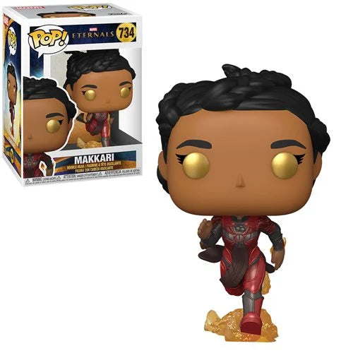 Eternals Makkari Pop! Vinyl Figure - Marvel Collectible Action Figure - Perfect for Display, Gifts, and Marvel Fans Collection