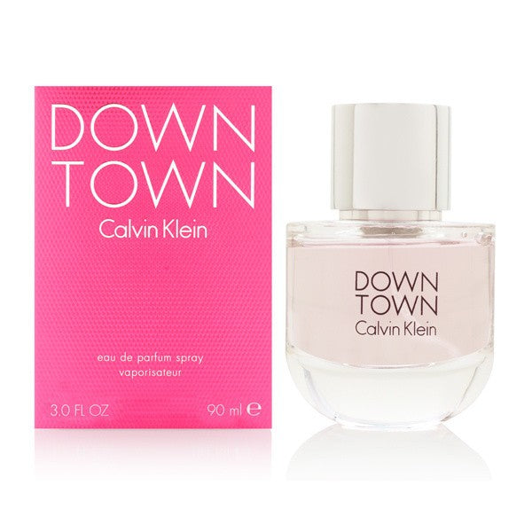 Calvin Klein Downtown Women's Eau De Parfum Spray 3 oz - Floral Fruity Fragrance for Women, Day & Night Perfume, Gift for Her, Perfect for Office, Date Night & Special Occasions