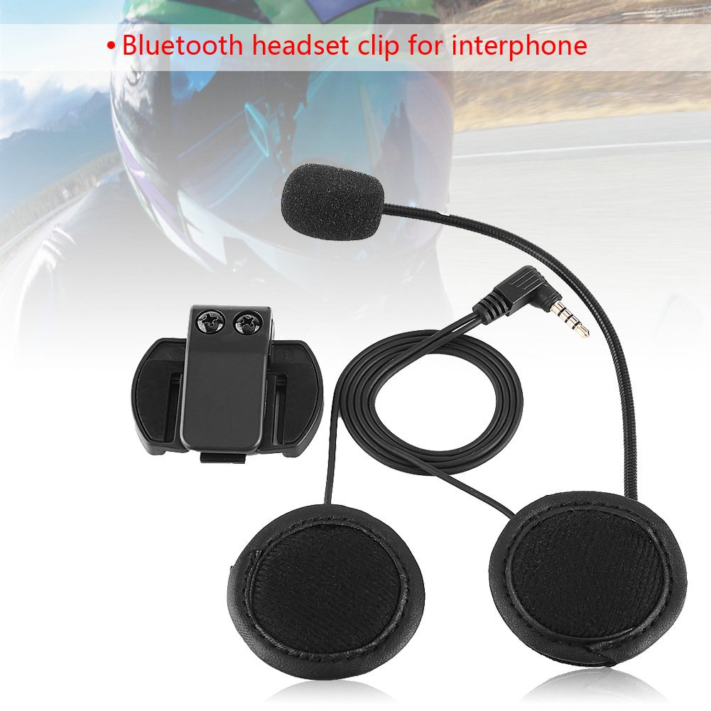 Keenso Bluetooth Headset with Microphone for V4/V6 Motorcycles - Wireless Intercom Headset for Bike Riders, Noise Cancelling & Hands-Free Communication - Perfect for Motorcycle Tours, Group Rides & Commuting