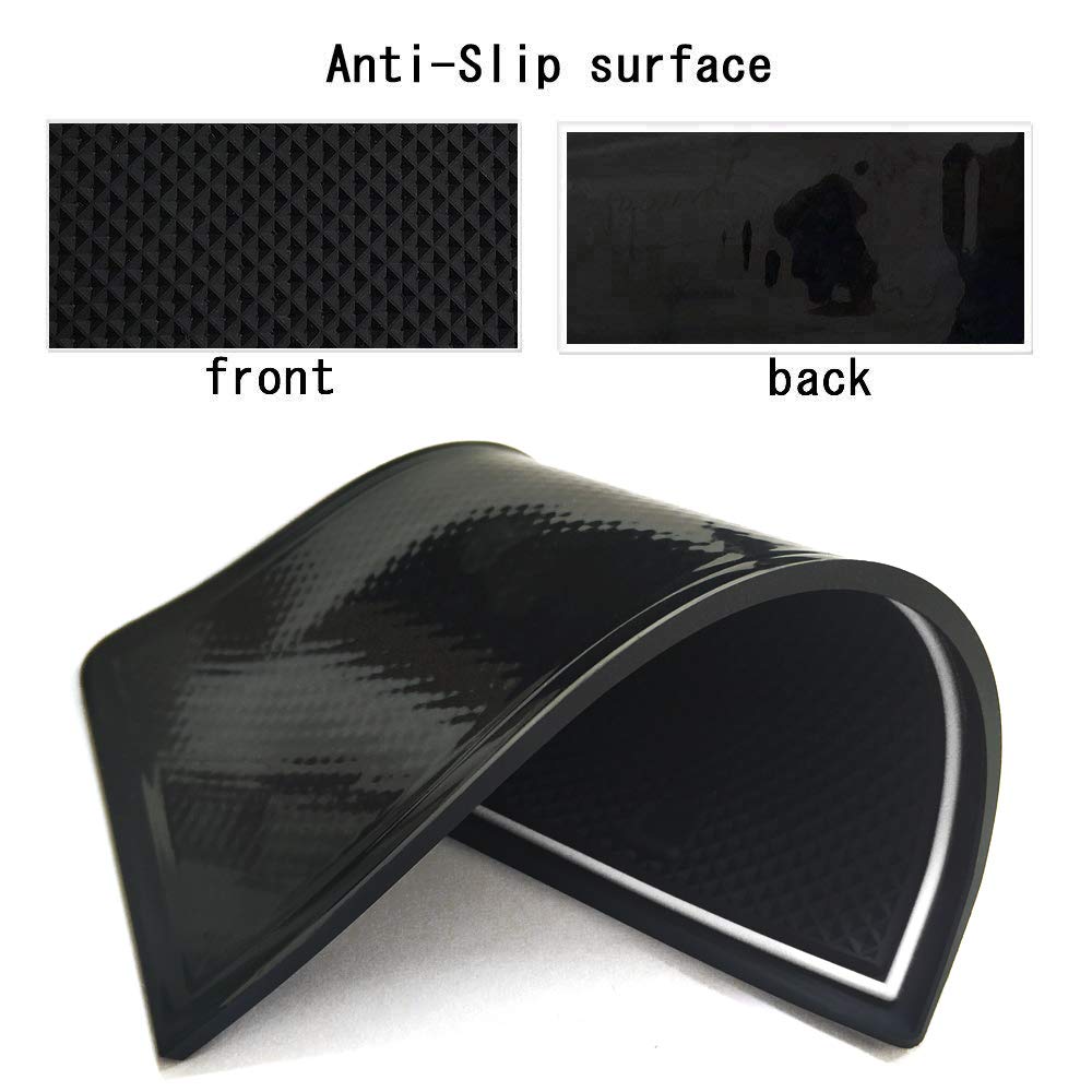 Premium Anti-Dust Mats for Subaru Forester 2019-2024 | Custom Interior Accessories Set (17pcs) | Cup Holder Liners, Center Console & Door Pads | Glow in Dark & White | Perfect for Road Trips & Daily Commute