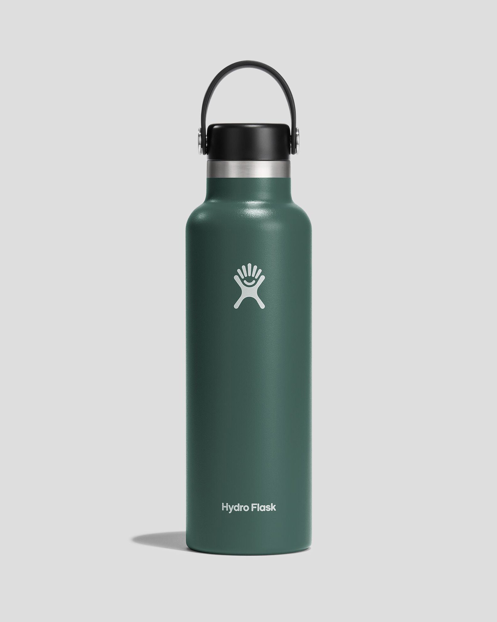 Hydro Flask Standard Mouth Water Bottle 621ml (21oz) - Insulated Stainless Steel Vacuum Flask for Hot & Cold Drinks - Perfect for Hiking, Gym, Travel & Outdoor Activities