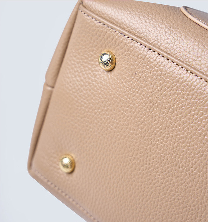 Premium Soft Leather Work Tote Bag for Women - Stylish & Durable Professional Office Bag, Laptop Tote, Business Commuter & Travel Carryall